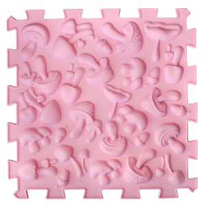 Коврик массажный "Пазлы Микс" Грибы (1 элемент) 09223 Ortek Коврик массажный "Пазлы Микс" Грибы (1 элемент) 09223 Ortek