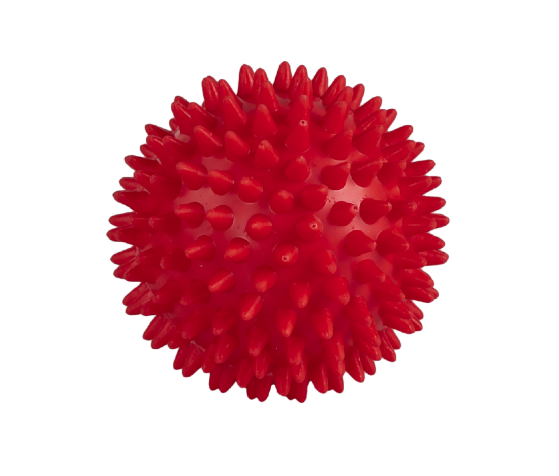 Мяч массажный с шипами мягкий (диаметр 7 см) 08115 Ortek