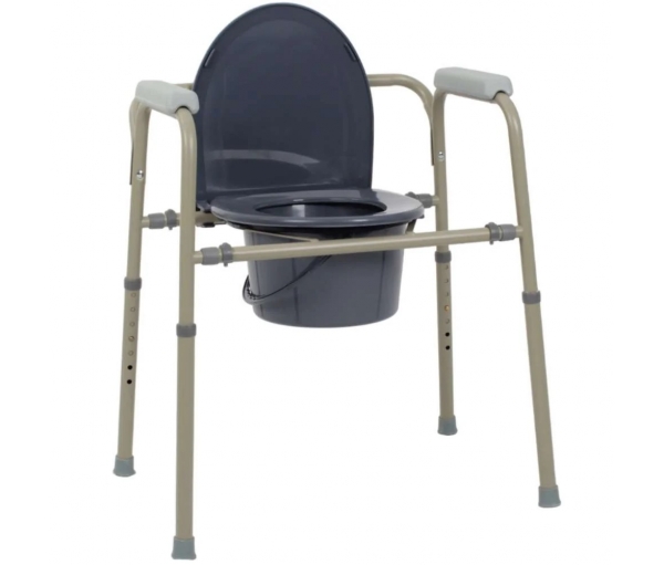 Стілець туалет для літніх сталевий розбірний OSD-BL710112