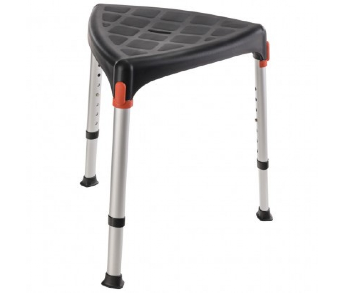 Табурет для ванной и душевой треугольный KING-BSTTA-00