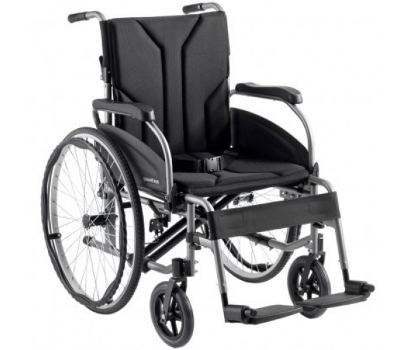 Легкая алюминиевая коляска со складной спинкой OSD-EL-BK-**