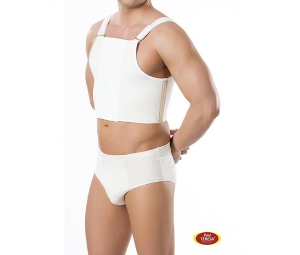 Бандаж послеоперационный на грудную клетку, мужской Pani Teresa PT 0113