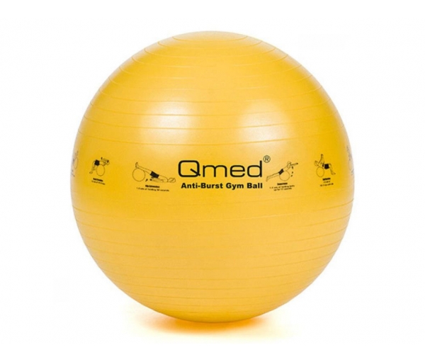 Гимнастический мяч для фитнеса ABS Gym Ball 45 см Qmed