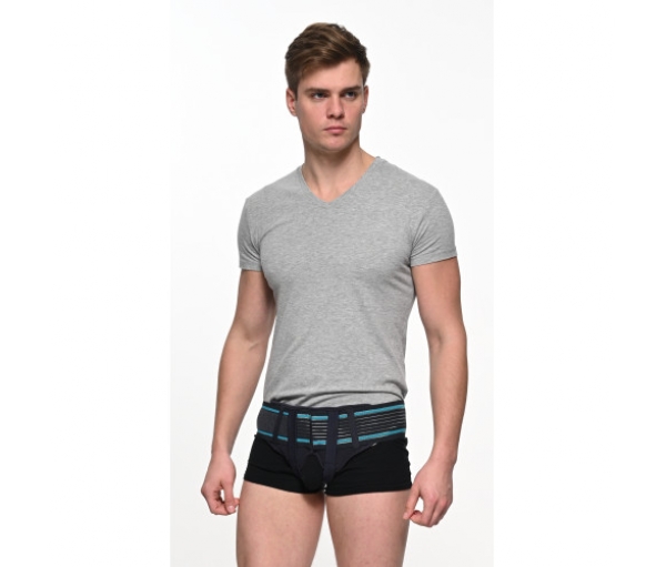 Бандаж грыжевой паховый ГР-3П Comfort Реабилитимед (графитовый)