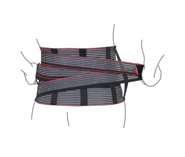 Корсет поддерживающий с дополнительной фиксацией (со сменными ребрами жесткости) R4204 Remed Корсет поддерживающий с дополнительной фиксацией (со сменными ребрами жесткости) R4204 Remed