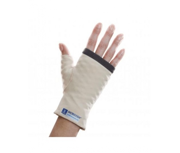 MOBIDERM Компрессионная перчатка с открытыми пальцами стандарт бежевая MOBIDERM Компрессионная перчатка с открытыми пальцами стандарт бежевая