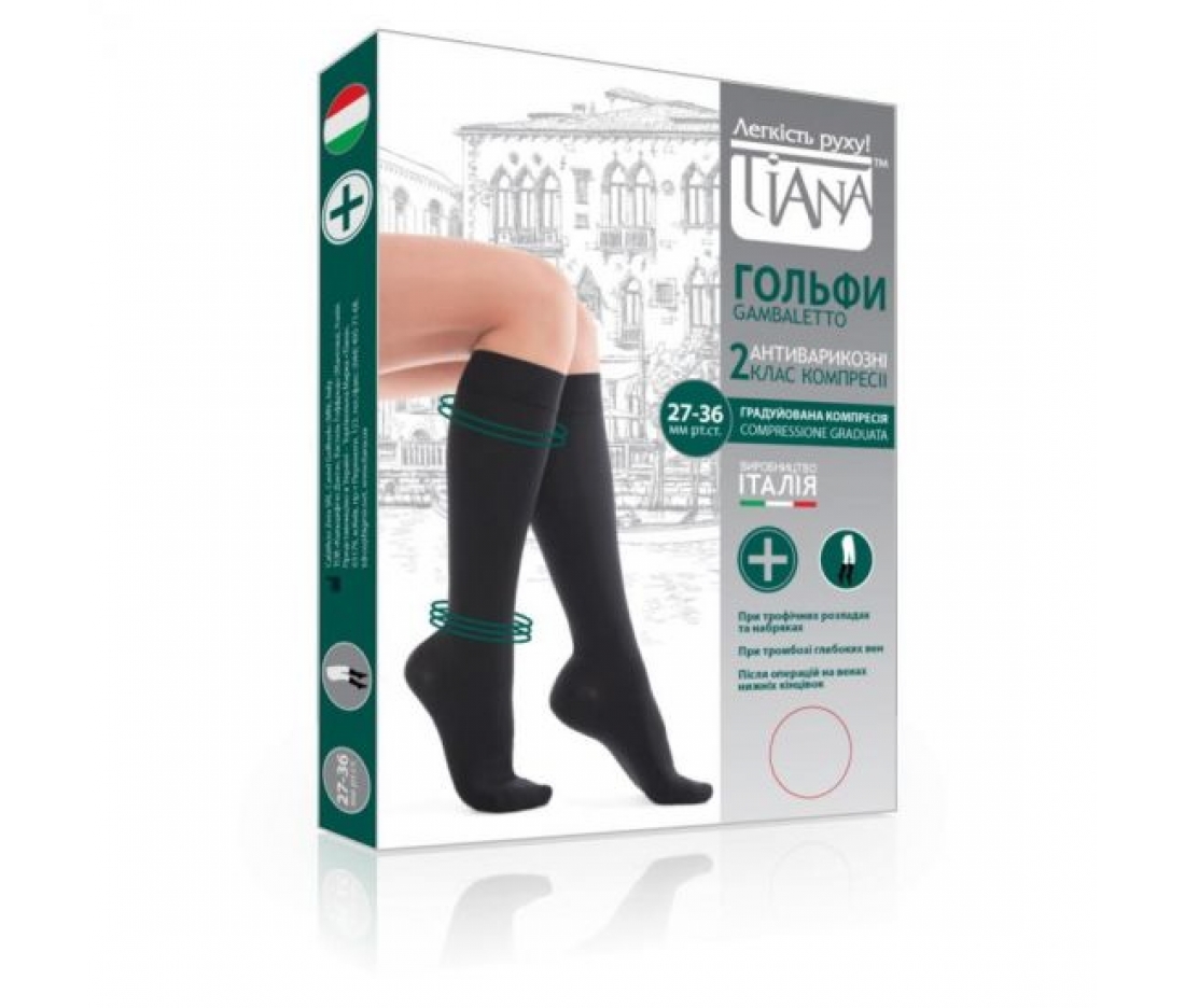 Гольфы компрессионные арт. 930-935 (27-36 мм рт.ст.) 340 DEN Tiana 