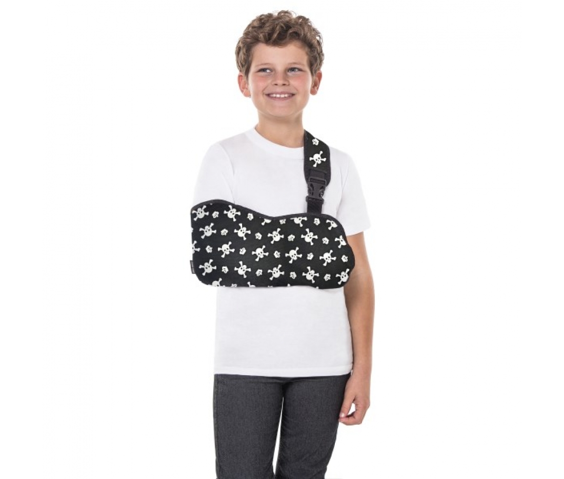 Бандаж для руки поддерживающий, косыночная повязка с фиксатором (детский размер) ТИП 611-0 Бандаж для руки поддерживающий, косыночная повязка с фиксатором (детский размер) ТИП 611-0