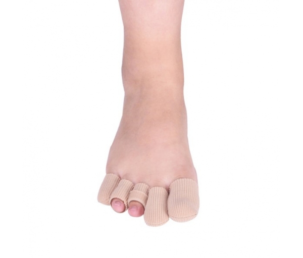 Колпачок ортопедический на палец ноги гелевый с тканью Тип 1035 Торос-Груп Колпачок ортопедический на палец ноги гелевый с тканью Тип 1035 Торос-Груп