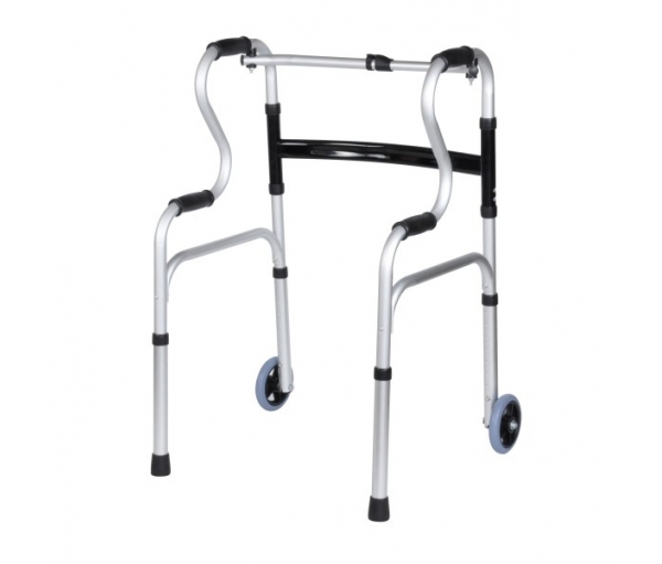 Ходунки регулируемые 3 в 1 шагающие складные (2 колеса) Торос-Груп 804E Тип 1067 