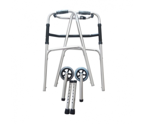 Ходунки регулируемые шагающие складные (2 колеса) 804D Торос-Груп Тип1068