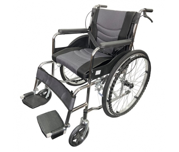 Коляска инвалидная складная (с санитарным оснащением) Тип 1043 Торос-Груп