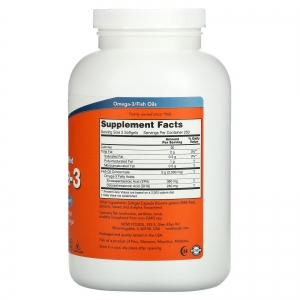 Омега-3, риб'ячий жир Now Foods Omega-3 Fish Oil 1000 mg (500 капсул) Омега-3, риб'ячий жир Now Foods Omega-3 Fish Oil 1000 mg (500 капсул)