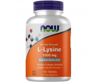 L-лизин Now Foods L-Lysine 1000 mg (100 таблеток)