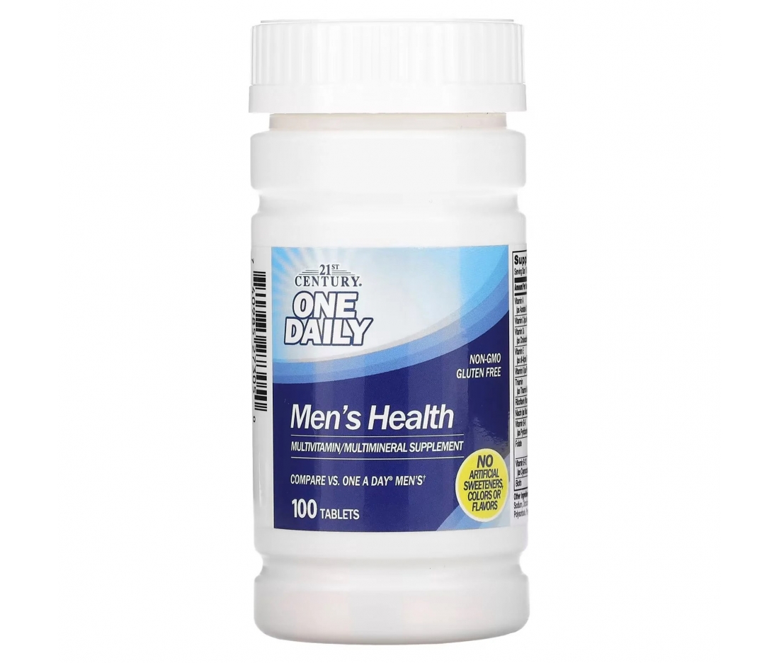 Комплекс вітамінів та мінералів для чоловіків 21st Century One Daily Men's Health 100 таблеток