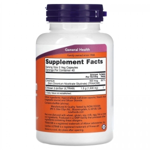 Хітозан Now Foods Chitosan 500 mg plus Chromium (120 капсул)