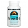 Вітамін D3 для здоров'я кісток, Source Naturals Vitamin D-3 2000 IU 50 мкг (200 капсул)