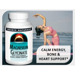 Магній гліцинат Source Naturals Magnesium Glycinate (120 таблеток) Магній гліцинат Source Naturals Magnesium Glycinate (120 таблеток)
