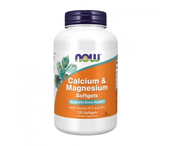Комплекс кальцію та магнію з вітаміном D3 та цинком, Now Foods Calcium & Magnesium + D3 (120 капсул) Комплекс кальцію та магнію з вітаміном D3 та цинком, Now Foods Calcium & Magnesium + D3 (120 капсул)