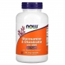 Глюкозамін та хондроїтин з MСM для здоров'я суглобів, Now Foods Glucosamine & Chondroitin (180 капсул)