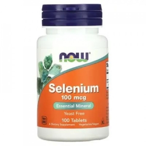 Селен, дієтична добавка, Now Foods Selenium 100 mcg (100 таблеток) Селен, дієтична добавка, Now Foods Selenium 100 mcg (100 таблеток)