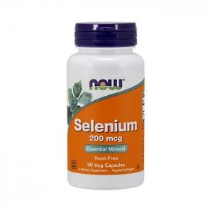 Селен, дієтична добавка, Now Foods Selenium 200 mcg (90 капсул)
