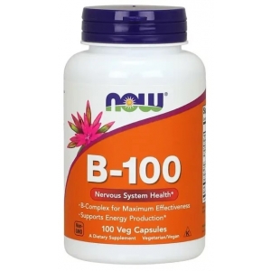 Комплекс вітамінів B, Now Foods Complex B-100 (100 капсул)