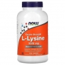 L-лизин Now Foods L-Lysine 1000 mg (250 таблеток)