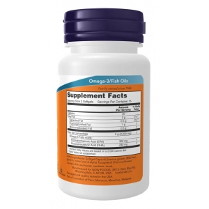 Омега-3, риб'ячий жир Now Foods Omega-3 Fish Oil 1000 mg (100 капсул)