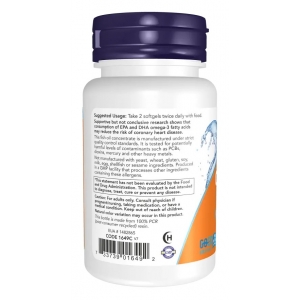 Омега-3, риб'ячий жир Now Foods Omega-3 Fish Oil 1000 mg (100 капсул)