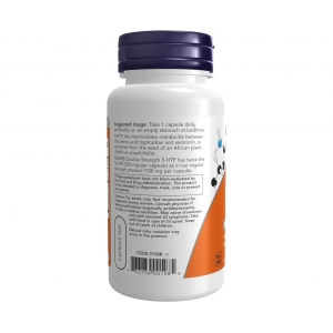 Дієтична добавка 5-HTP (5-гідрокситриптофан), 200 mg NOW Foods  (60 капсул)