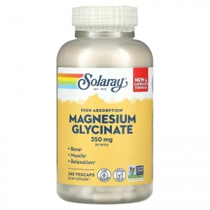 Магній гліцинат Solaray Magnesium Glycinate 350 mg (240 капсул) Магній гліцинат Solaray Magnesium Glycinate 350 mg (240 капсул)