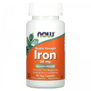 Залізо подвійної концентрації Iron Double Strength 36 mg Now Foods (90 капсул) Залізо подвійної концентрації Iron Double Strength 36 mg Now Foods (90 капсул)