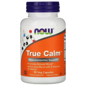 Біодобавка для мозкової діяльності Now Foods True Calm (90 капсул)