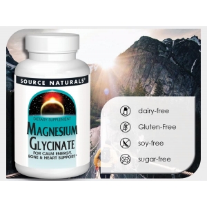 Магній гліцинат Source Naturals Magnesium Glycinate (120 таблеток) Магній гліцинат Source Naturals Magnesium Glycinate (120 таблеток)