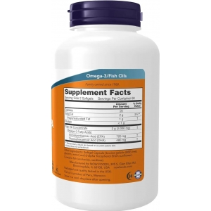 Супер Омега-3, риб'ячий жир Now Foods EPA Super Omega-3 Fish Oil (120 капсул)