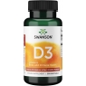 Вітамін D3 для здоров'я кісток, Swanson Vitamin D3 Highest Potency 5000 IU (125 мкг), 250 капсул