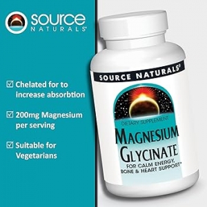 Магній гліцинат Source Naturals Magnesium Glycinate (120 таблеток) Магній гліцинат Source Naturals Magnesium Glycinate (120 таблеток)
