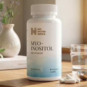 Мио-Инозитол для гармонального баланса My Nutri Week Myo-Inositol 2000 мг (120 капсул)