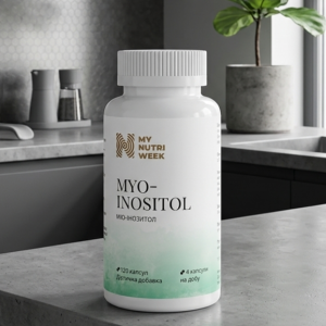 Мио-Инозитол для гармонального баланса My Nutri Week Myo-Inositol 2000 мг (120 капсул)