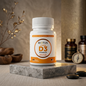 Вітамін D3 для здоров'я кісток та зубів Biotus Vitamin D3 25 мкг 1000 МО 60 капсул Вітамін D3 для здоров'я кісток та зубів Biotus Vitamin D3 25 мкг 1000 МО 60 капсул
