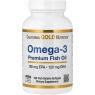 Омега-3 риб'ячий жир преміум-класу California Gold Nutrition Omega-3 Premium Fish Oil 100 капсул