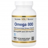 Омега-3 риб'ячий жир California Gold Nutrition Omega 800 ультра концентрований, 90 капсул