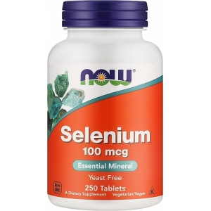 Селен, дієтична добавка, Now Foods Selenium 100 mcg (250 таблеток) Селен, дієтична добавка, Now Foods Selenium 100 mcg (250 таблеток)