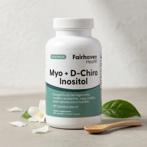 Міо-інозитол для репродуктивного здоров'я Fairhaven Health Myo+D-Chiro Inositol (120 капсул)
