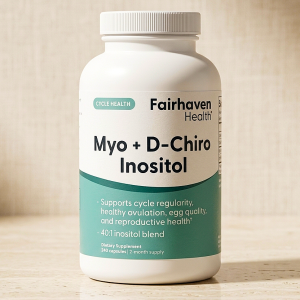 Міо-інозитол для репродуктивного здоров'я Fairhaven Health Myo+D-Chiro Inositol (240 капсул) Міо-інозитол для репродуктивного здоров'я Fairhaven Health Myo+D-Chiro Inositol (240 капсул)