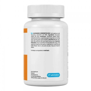 Глюкозамін та хондроїтин з MСM для здоров'я суглобів, Ultra Vit Glucosamine & Chondroitin & MSM VPlab (90 таблеток)