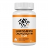 Глюкозамін та хондроїтин з MСM для здоров'я суглобів, Ultra Vit Glucosamine & Chondroitin & MSM VPlab (90 таблеток)