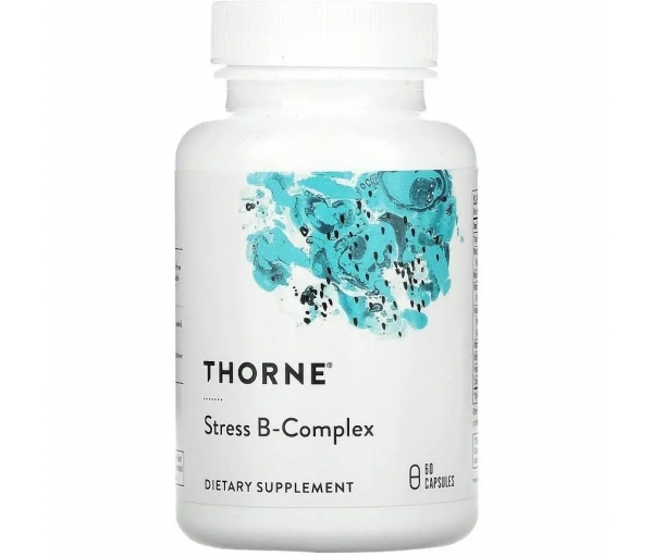 Комплекс вітамінів проти стресу Thorne Stress B-Complex (60 капсул)