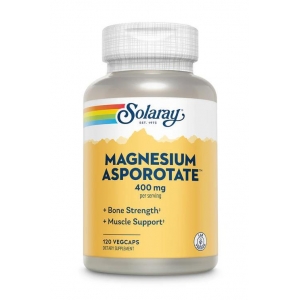 Магнію аспартат Magnesium Asporotate 400 mg Solaray (120 капсул) Магнію аспартат Magnesium Asporotate 400 mg Solaray (120 капсул)